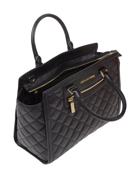 michael kors black hand bag.